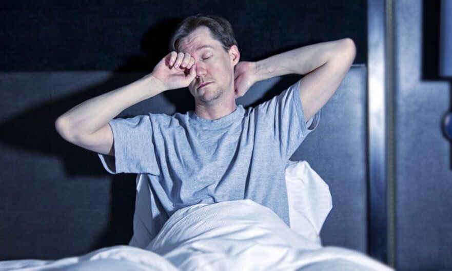 Insomnia in the refusal to smoke