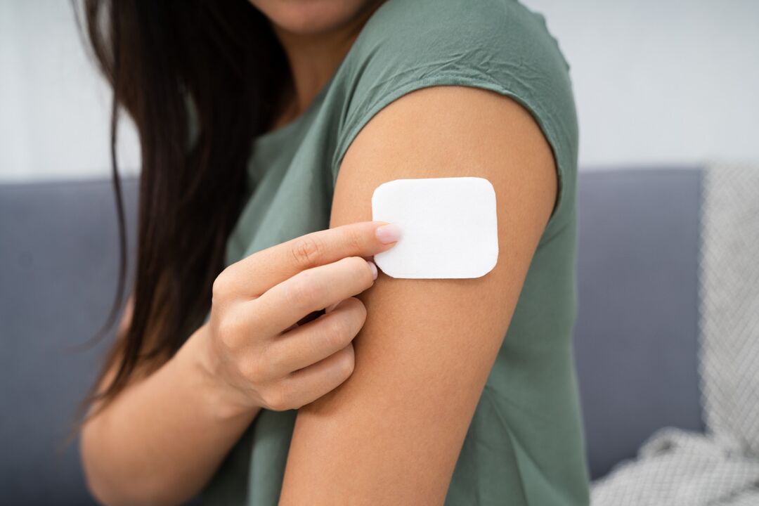 The nicotine patch will help to gradually stop smoking
