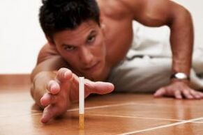 abstinence in a man when quitting smoking and changes in the body