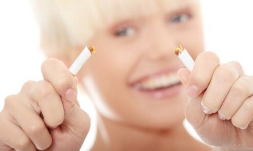 smoking cessation and consequences for the body