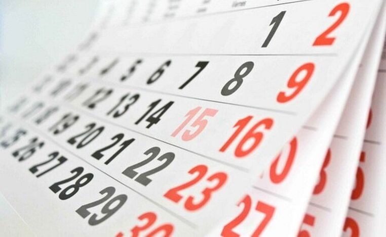 calendar to quit smoking